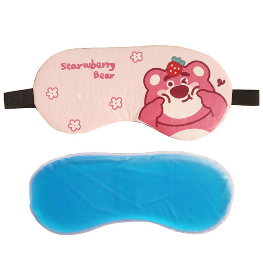 【卡通眼罩睡眠遮光冰敷眼罩独立装】可爱学生冰袋眼疲劳护眼眼罩，冰凉敷在疲惫的眼上，隔绝光线，遮盖尘埃。卡通眼罩睡眠遮光，可爱如儿时梦境，护眼一整夜。 商品图4