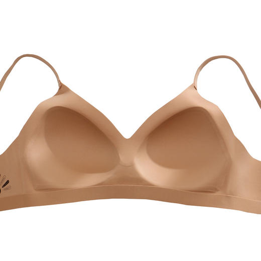 【一片式文胸】一片式无痕裸感空气杯内衣女文胸无钢圈小胸聚拢胸罩 商品图2