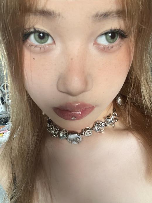 hushlens 美瞳年抛 印第安绿 直径14.2mm着色13.4mm 商品图1