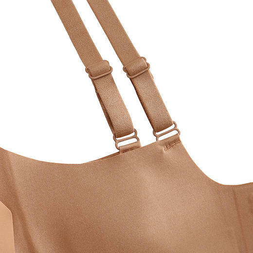 【一片式文胸】一片式无痕裸感空气杯内衣女文胸无钢圈小胸聚拢胸罩 商品图7