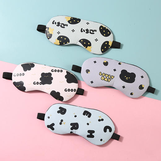 【卡通眼罩睡眠遮光冰敷眼罩独立装】可爱学生冰袋眼疲劳护眼眼罩，冰凉敷在疲惫的眼上，隔绝光线，遮盖尘埃。卡通眼罩睡眠遮光，可爱如儿时梦境，护眼一整夜。 商品图13