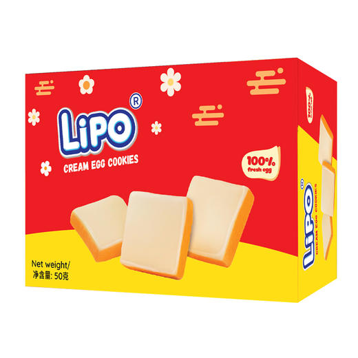 越南进口Lipo面包干50g 商品图0