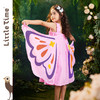 littletime蝴蝶连衣裙女童海边度假风裙子童装夏吊带裙女孩公主裙 商品缩略图0
