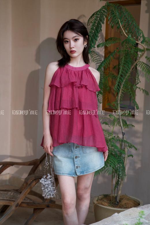 【门店同款】2023年夏季梅子熟时-蛋糕层层上衣 151744437 商品图6