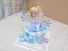 1027CAKE | 翻糖蝴蝶结  冰雪奇缘主题 爱莎蛋糕 商品缩略图2