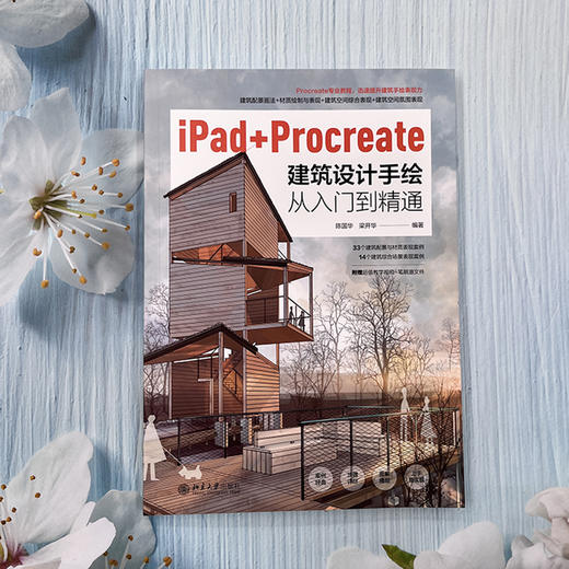 iPad+Procreate建筑设计手绘从入门到精通 陈国华 梁开华 北京大学出版社 商品图2