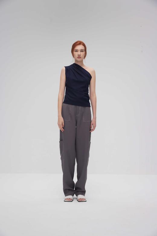 单肩立裁背心 商品图0