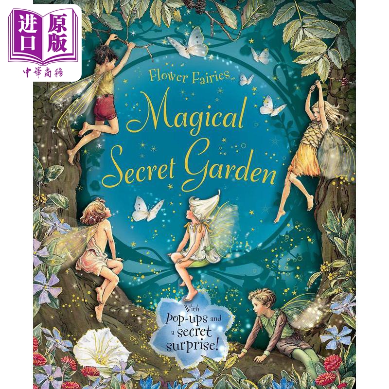 【中商原版】Magical Secret Garden 花仙子魔法花园 英文原版儿童精品绘本 文学小说  Barker Cicely Mary 5到8岁 