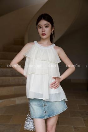 【门店同款】2023年夏季梅子熟时-蛋糕层层上衣 151744437