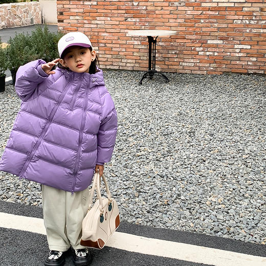 反季特卖 【依珊恋】男女儿童冲锋衣羽绒服2211+中长厚款羽绒服2218 商品图11