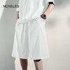 NOXELES夏季男士休闲冰丝套装（自营） | 凉感科技纤维，穿在身上比裸奔更凉快（军绿色L和XL下单10天内发货） 商品缩略图4
