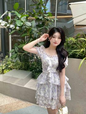 公主范少不了一条蛋糕裙的加持！！