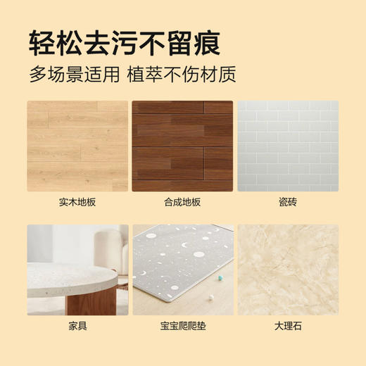 【绽家】精油地板清洁剂地板瓷砖洗地机清洁液去污多效抑菌750ml 商品图5