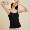 金三塔桑蚕丝基础吊带衫真丝女透气打底宽松短背心  8YZW2B527 商品缩略图0