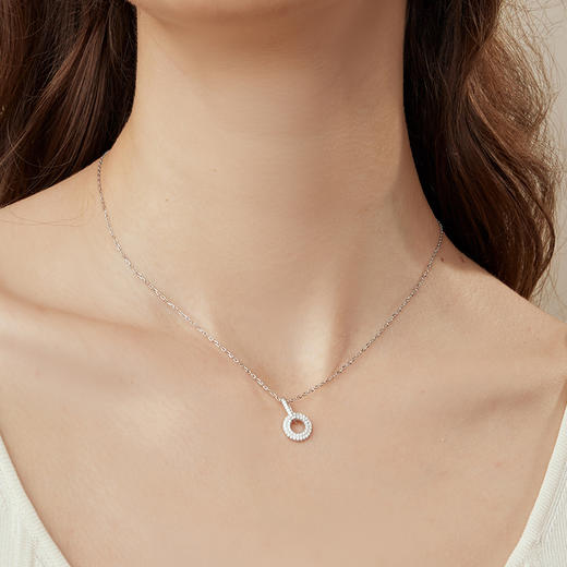 ARSIS银饰｜纯真年代系列 如意扣项链 商品图3