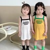 【捡漏价39元2件】2023夏季新款，使用冰丝面料，轻盈透气，让宝宝在炎炎夏日也能保持清爽舒适。韩版设计，时尚洋气，背心裙式样，展现宝宝俏皮可爱的一面。公主裙下摆宽松自然，适合宝宝活动和玩耍sh 商品缩略图3