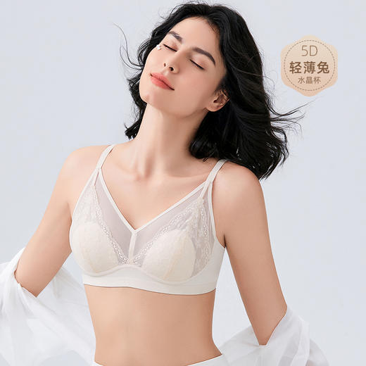 【已下市】【限时团】积分换购 | LOUIS ROYER利蜂 5D轻薄兔水晶杯文胸内衣（W22LF409）[福利品] 商品图3