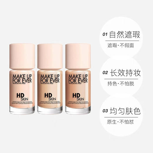 Make Up Forever玫珂菲 仿真肌粉底液-30ML(1N00（Y205）/1N10（Y235）/ 1Y08（Y225） 商品图1