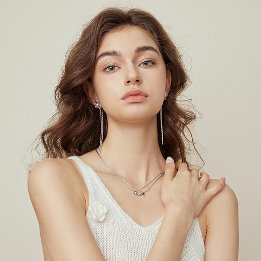 ARSIS 丨 繁绮系列 立体三花叠链 商品图1