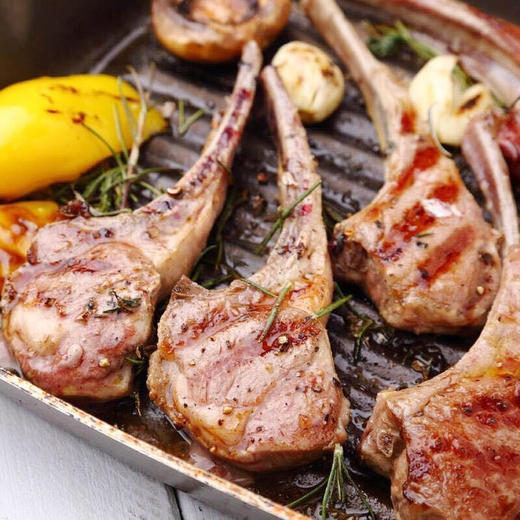 【明档】宁夏盐池羊排3根（半成品） 商品图0