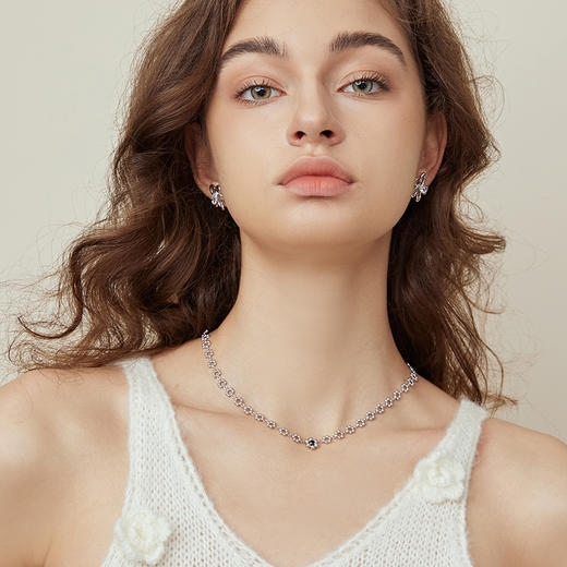 ARSIS 丨 繁绮系列 立体花花循环项链 商品图5