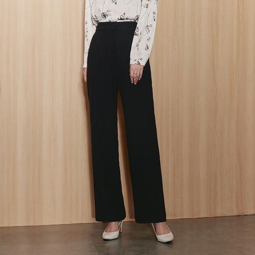 EITIE爱特爱新款高腰直筒显瘦裤子6805509 商品图2