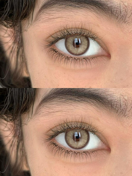 HUOHUOCON 柏拉图金泪 日抛 10片 14.2mm 参考着色 13.6mm 基弧 8.6 含水 55% 新锐国货 商品图2