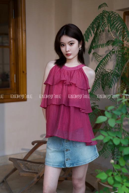 【门店同款】2023年夏季梅子熟时-蛋糕层层上衣 151744437 商品图7