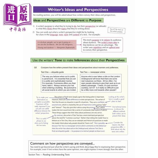 【中商原版】New Edexcel International GCSE English Language: Complete Rev爱德思IGCSE英语语言完整的复习和练习含在线版 商品图3