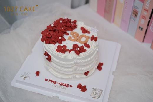 1027CAKE |  裱花蛋糕  周年 商品图1