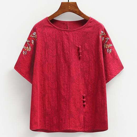 黛唯梵【上新！夏季女老年人套装】棉麻面料柔软舒适，多款颜色可选，轻松搭配，为您的夏日带来舒适感受。 商品图3