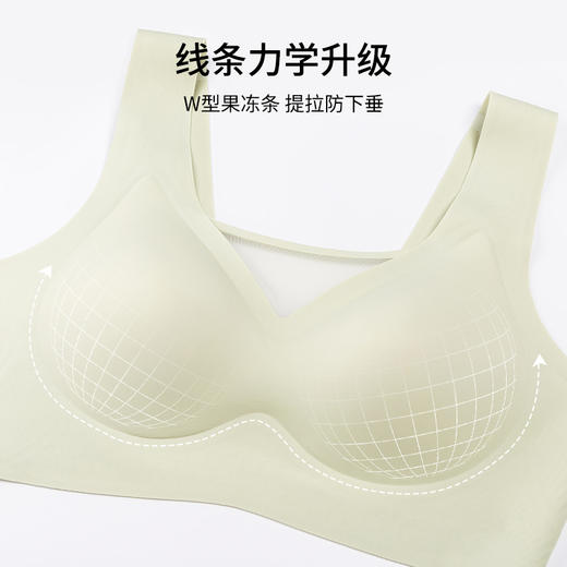 【B-E杯】熳洁儿 全罩杯文胸大胸显小薄款抹胸无钢圈防下垂大码大胸MM专属23261549 商品图3
