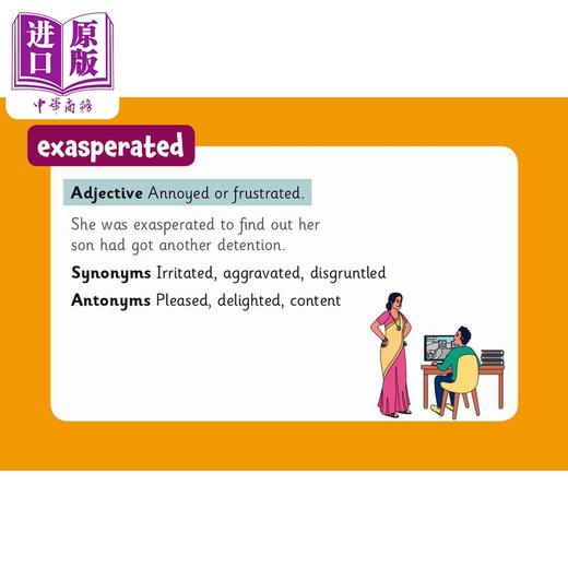 【中商原版】Vocabulary Flashcards for Ages 9-11 9-11岁单词卡片 英文原版进口 小学教辅参考书工具书英语单词卡片英语学习 商品图4