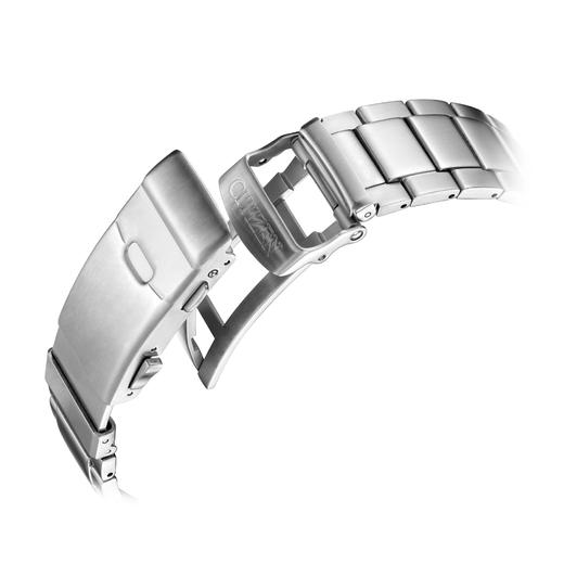 西铁城/CITIZEN PROMASTER系列光动能夜光冰川蓝运动男表 BN0165-55L 商品图4