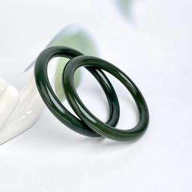 和田玉手镯-青黄口美人细条