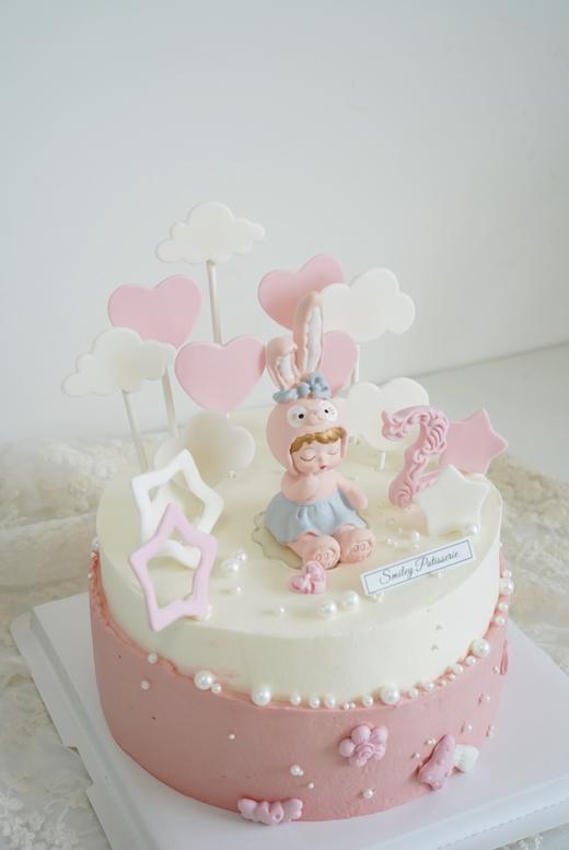 主题奶油蛋糕 ｜鲜果原味奶油 - 兔宝宝 商品图1