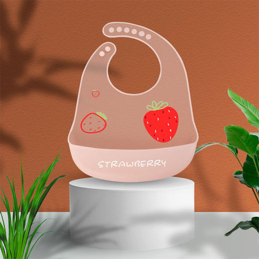 【3D不侧漏！食品级硅胶围兜】夏季食品级硅胶围兜婴儿饭兜辅食用品儿童吃饭防水宝宝口水巾围嘴，轻柔亲肤不刺激，配色时尚大方。让孩子吃得更加开心！-QQ 商品图3