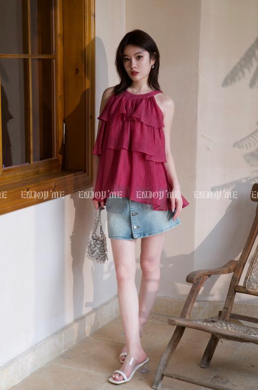 【门店同款】2023年夏季梅子熟时-蛋糕层层上衣 151744437 商品图5