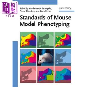 【中商原版】小白鼠模式显型的标准 Standards Of Mouse Model Phenotyping 英文原版 Hrabe de Angelis 小白鼠遗传学