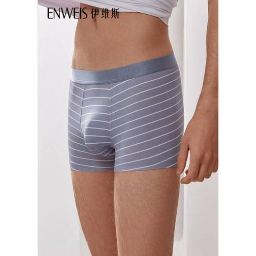 3楼伊维斯*假日条纹‖中腰平脚裤10720404 商品图3