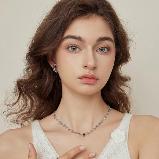 ARSIS 丨 繁绮系列 立体花花循环项链 商品图4