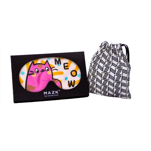 学生|儿童真丝眼罩MAZZZK卡通可爱睡眠眼罩遮光艺术风趣味舒适四季礼品 商品图13