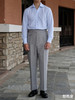 Vitale Barberis Canonico Supersonic 浅灰色强捻抗皱初剪羊毛意式工艺裤装 商品缩略图4