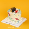 【提前一天预定】毕业季|毕业快乐蛋糕（C类）【4451】 商品缩略图0