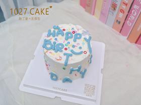 1027CAKE |  ins风 简约 happybirthday