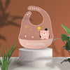 【3D不侧漏！食品级硅胶围兜】夏季食品级硅胶围兜婴儿饭兜辅食用品儿童吃饭防水宝宝口水巾围嘴，轻柔亲肤不刺激，配色时尚大方。让孩子吃得更加开心！-QQ 商品缩略图8