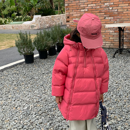 反季特卖 【依珊恋】男女儿童冲锋衣羽绒服2211+中长厚款羽绒服2218 商品图10