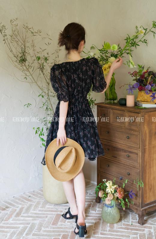 【门店同款】2023年夏季碎花褶皱连衣裙 151643599 商品图7