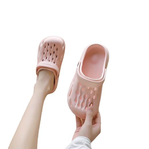 【一鞋两穿！包头EVA材质】鞋面透气，可以让您的脚趾感到宽松舒适；防滑底设计，可以让您在海边玩得更放心自由。无论是在度假还是日常生活中穿着都非常实用，尽显你的好品味和活力！ 商品图4