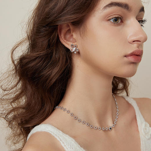 ARSIS 丨 繁绮系列 立体花花循环项链 商品图6